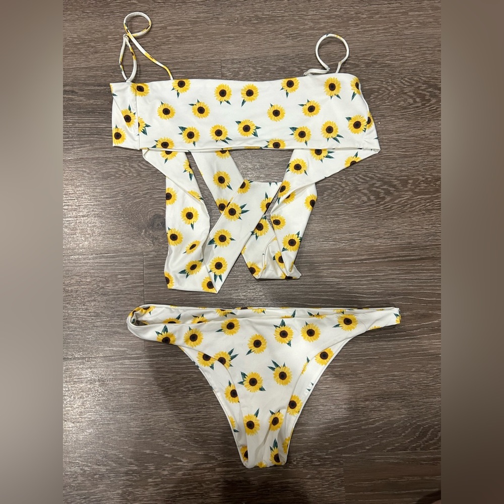 Free people sunflower bikini
